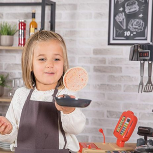 رستوران smoby مدل Chef Corner با قابلیت افزایش ارتفاع و 70 اکسسوری-اسباب بازی